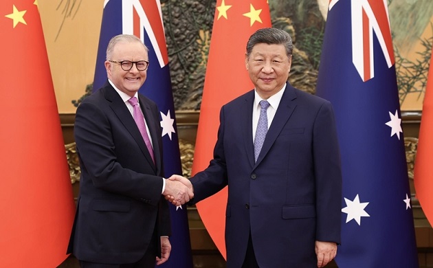 Xi meets Australian PM in Beijing